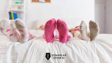 çorapla uyumanın zararları