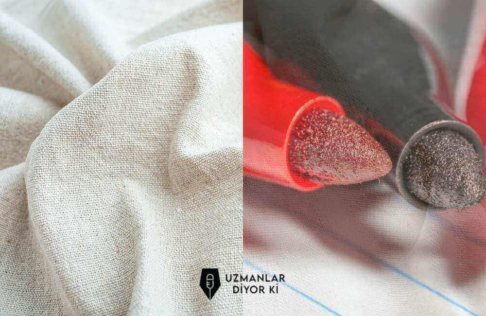 kumaştan keçeli kalem lekesi nasıl çıkar