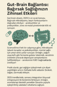Gut-Brain Bağlantısı: Bağırsak Sağlığınızın Zihinsel Etkileri